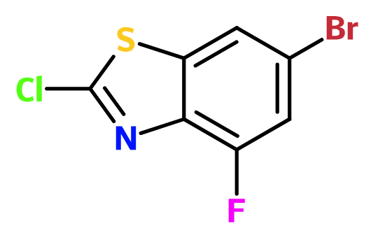 (image for) MCYB3010 6-Bromo-2-chloro-4-fluorobenzo[d]thiazole